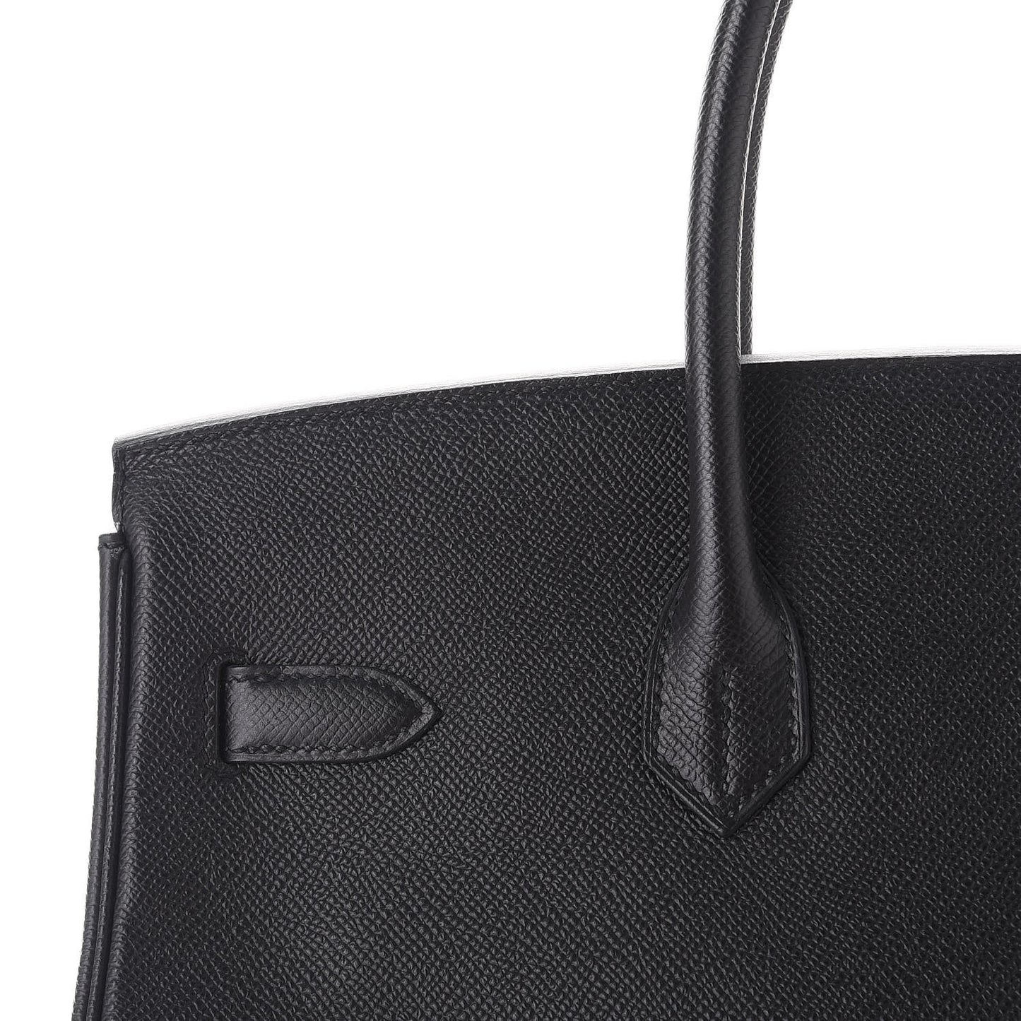 Epsom Birkin 35 Black