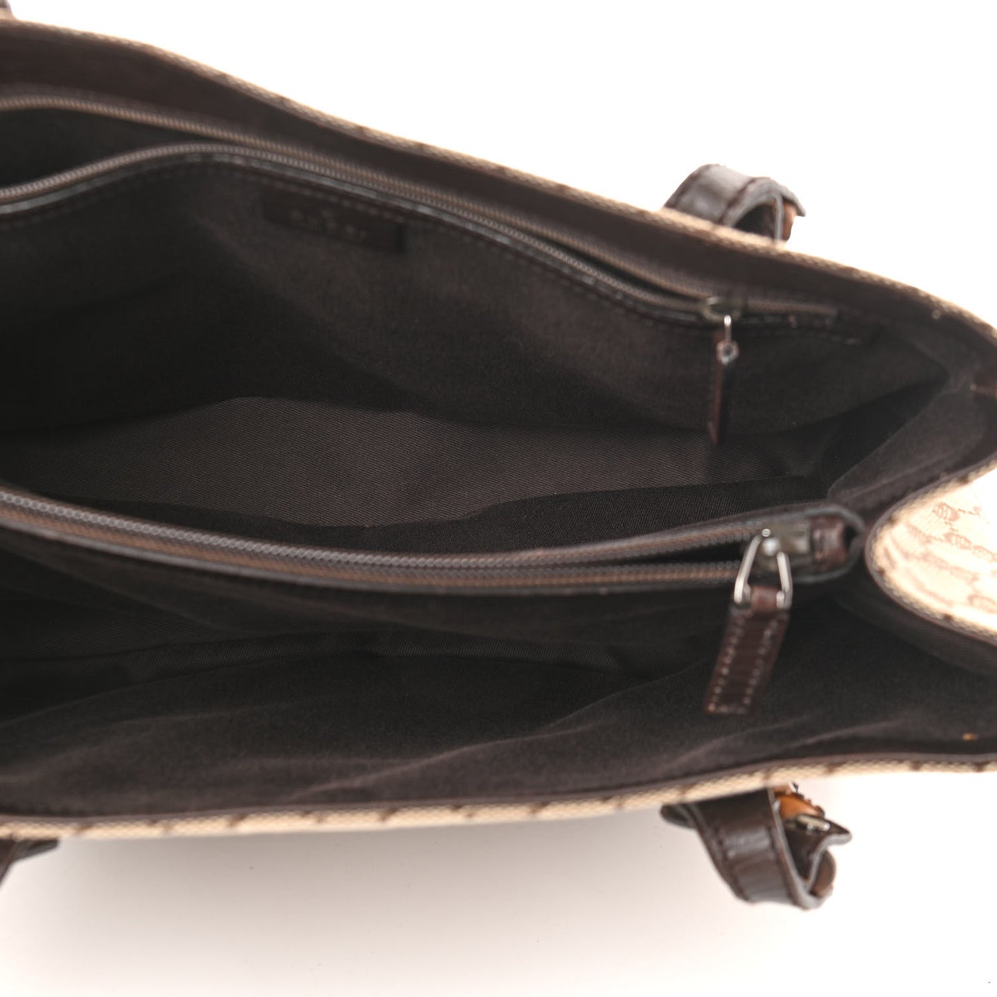 Monogram Small Bamboo Tote Brown