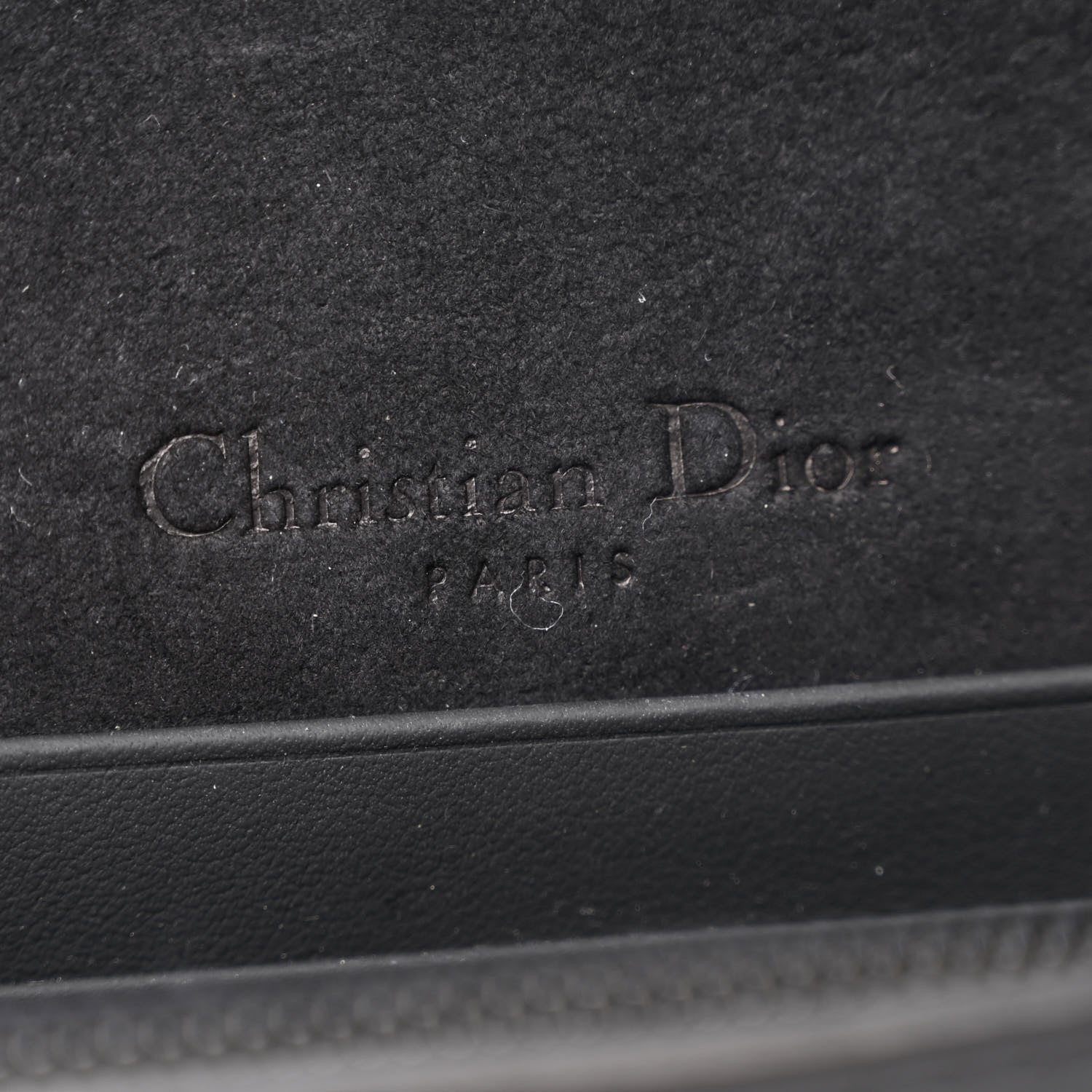 Christian Dior Ultra Matte Calfskin Saddle Belt Bag Black 6 of 11