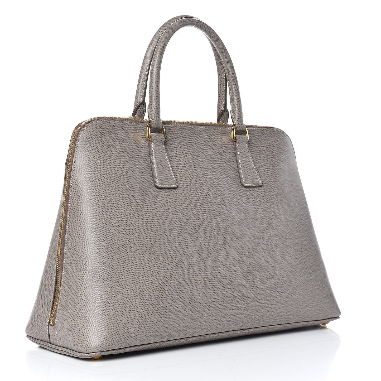 Saffiano Lux Large Promenade Tote Argilla