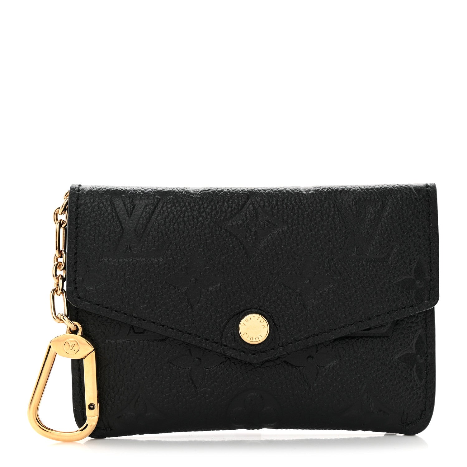 Louis Vuitton Empreinte Key Pouch Black 1 of 7
