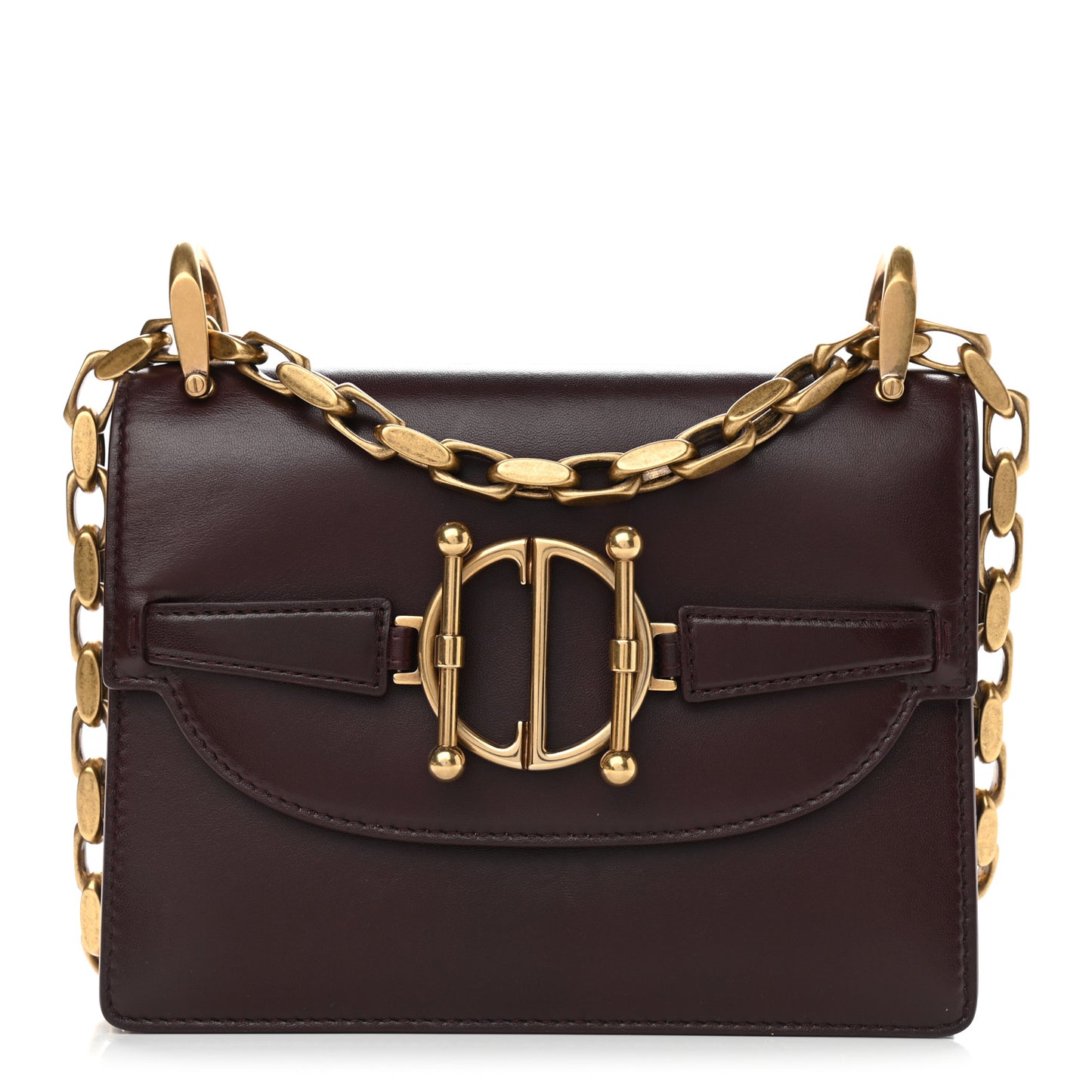 Calfskin Direction Flap Brown