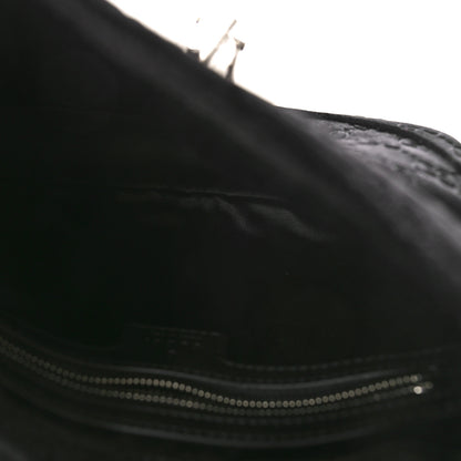 Gucci New Velvet Ashmir GG Monogram Small Jackie 1961 Hobo Black 5 of 8