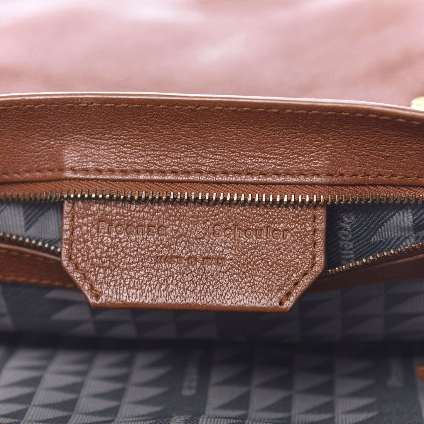 Lambskin Tiny PS1 Satchel Saddle