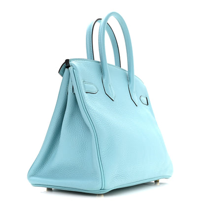 Hermes Togo Birkin 30 Bleu Saint Cyr 3 of 11