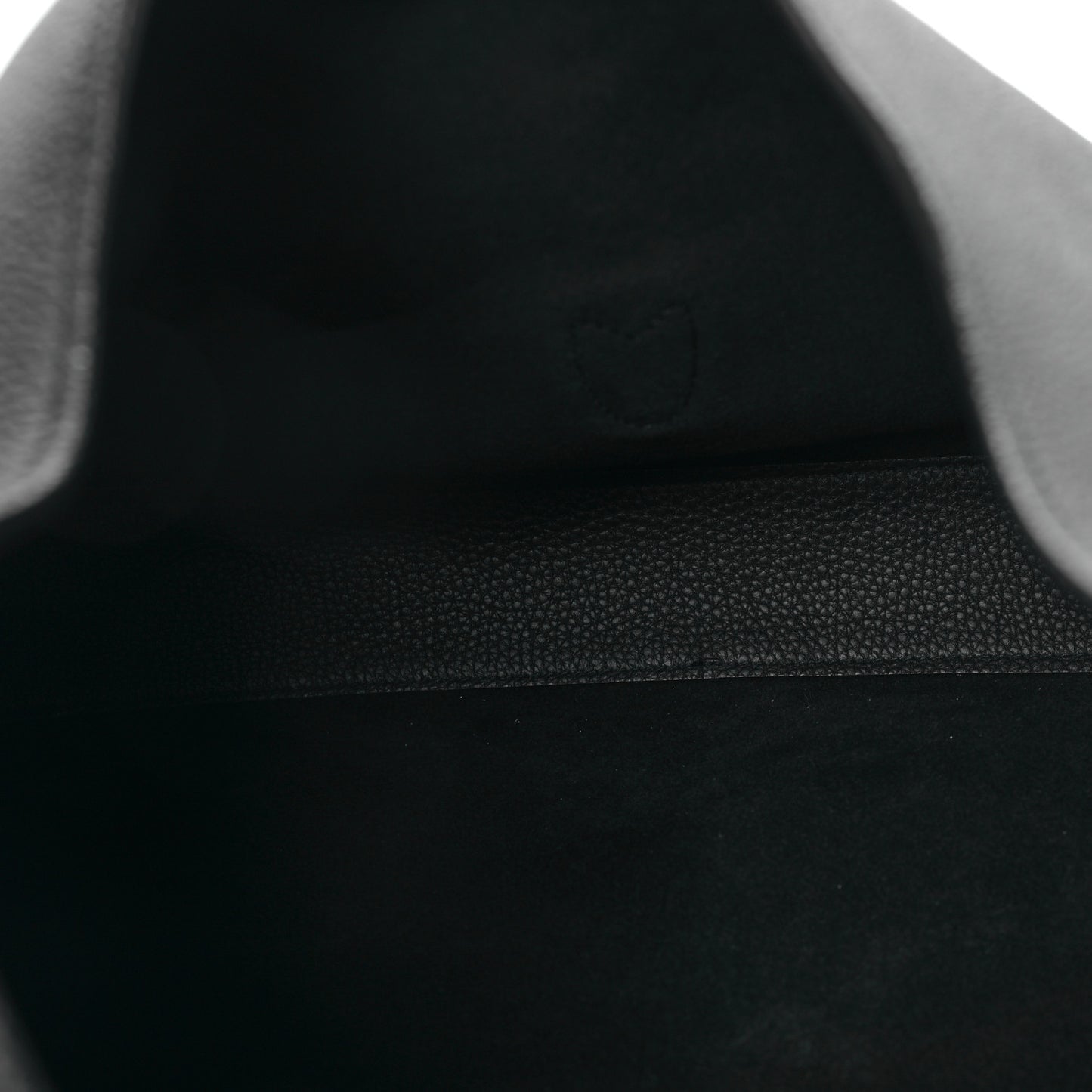 Soft Grained Calfskin Large Jackie Hobo Black