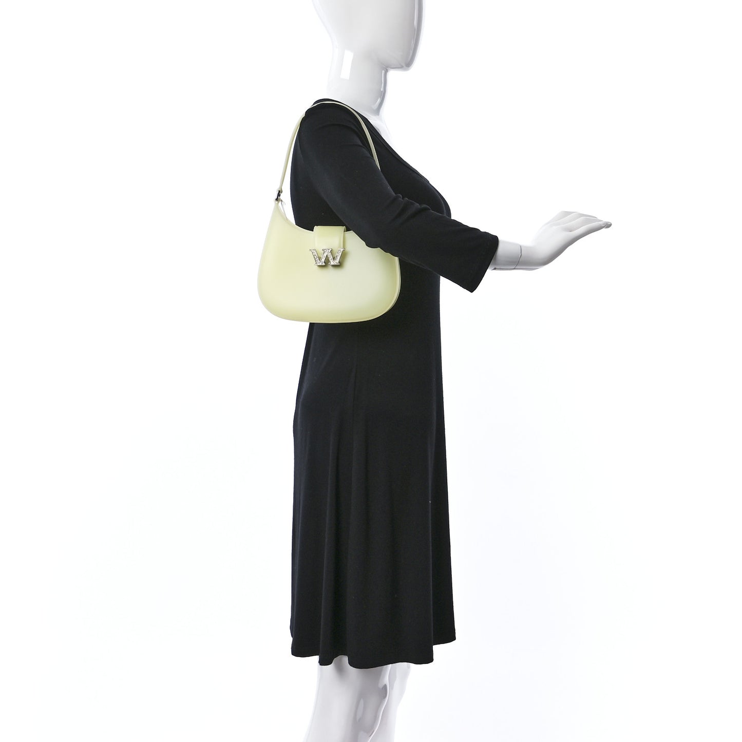 PVC Small Legacy Hobo Lemon Drop