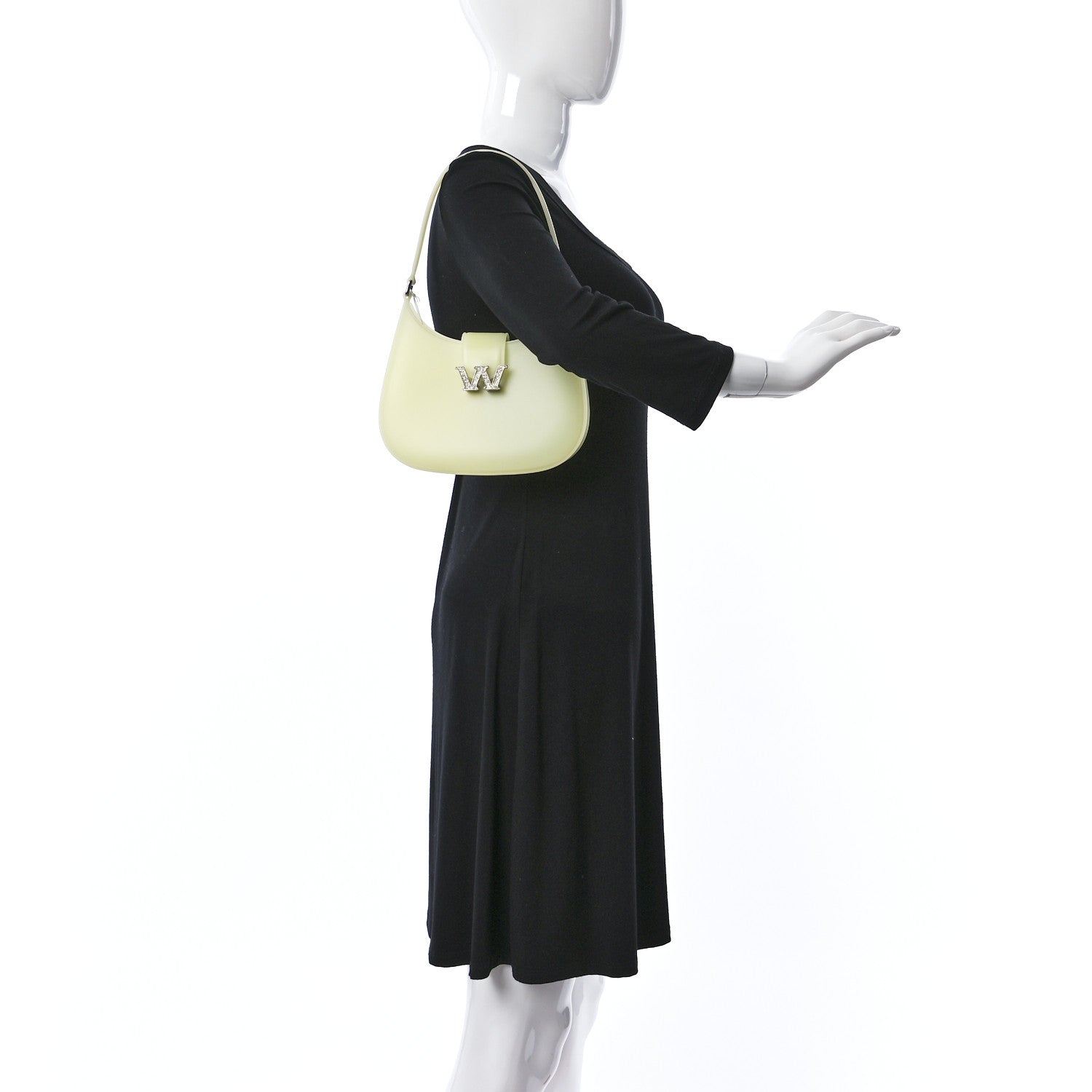 Alexander Wang PVC Small Legacy Hobo Lemon Drop 2 of 9