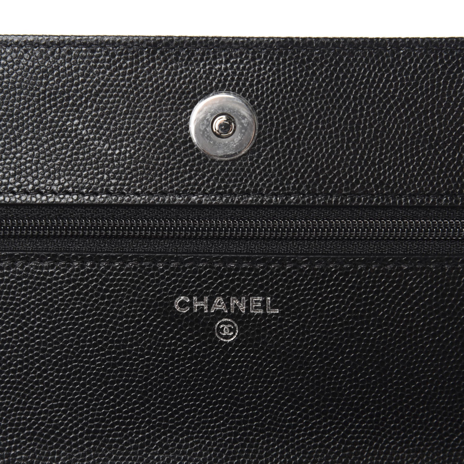 Chanel Caviar Quilted My Everything Wallet On Chain WOC Black 8 of 12