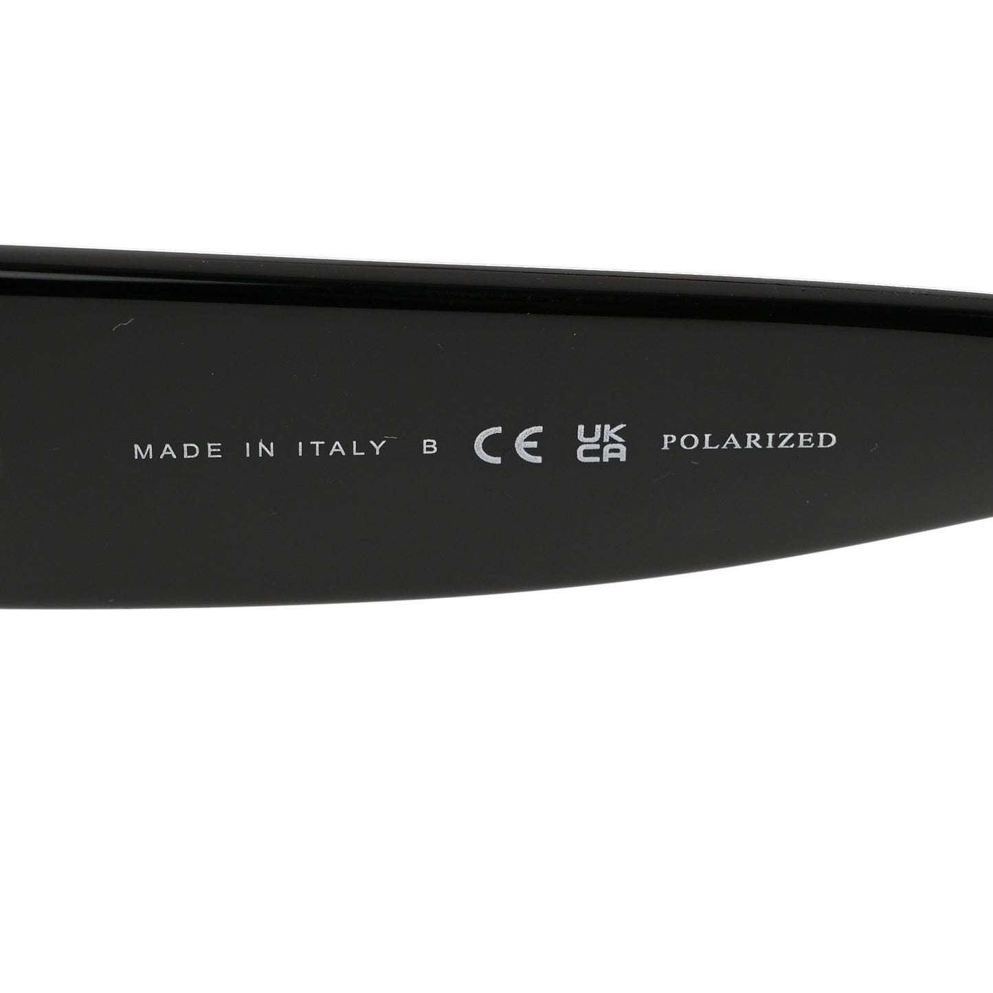 Acetate Polarized Square Sunglasses 5506 Black