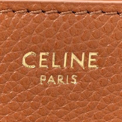 Celine Grained Calfskin Classique 16 Top Handle Bag Tan 8 of 13