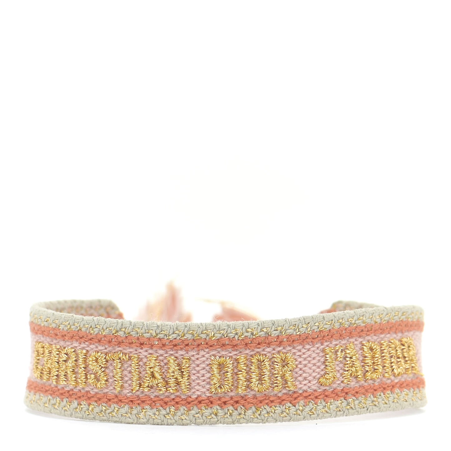 Woven Cotton J'Adior Friendship Bracelet Nude Multicolor