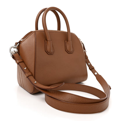 Givenchy Sugar Goatskin Mini Antigona Caramel 3 of 11