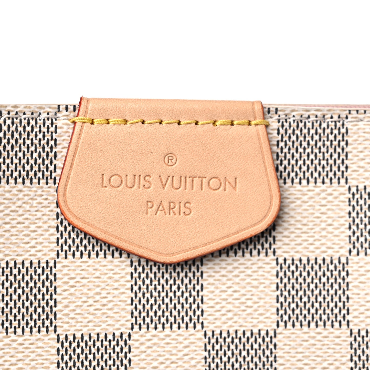 Damier Azur Graceful MM Rose Ballerine
