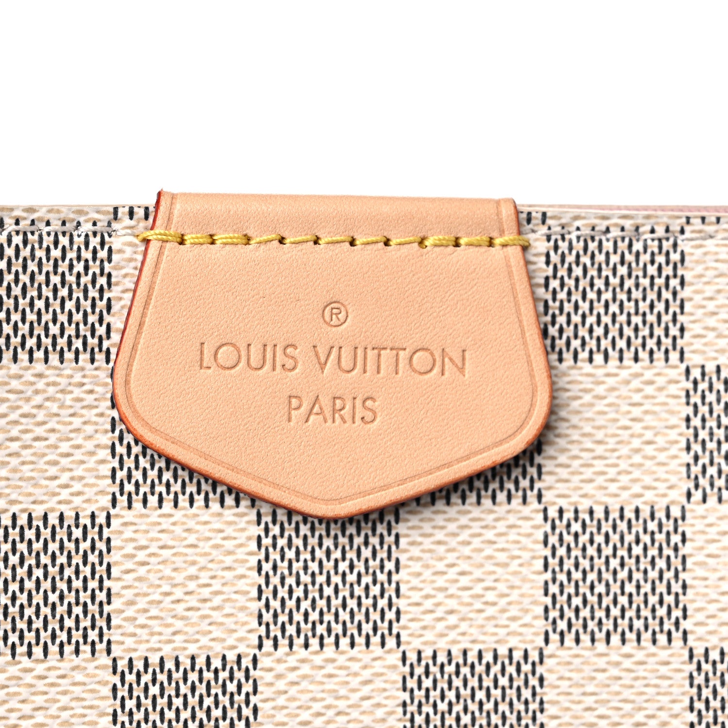 Louis Vuitton Damier Azur Graceful MM Rose Ballerine 9 of 12