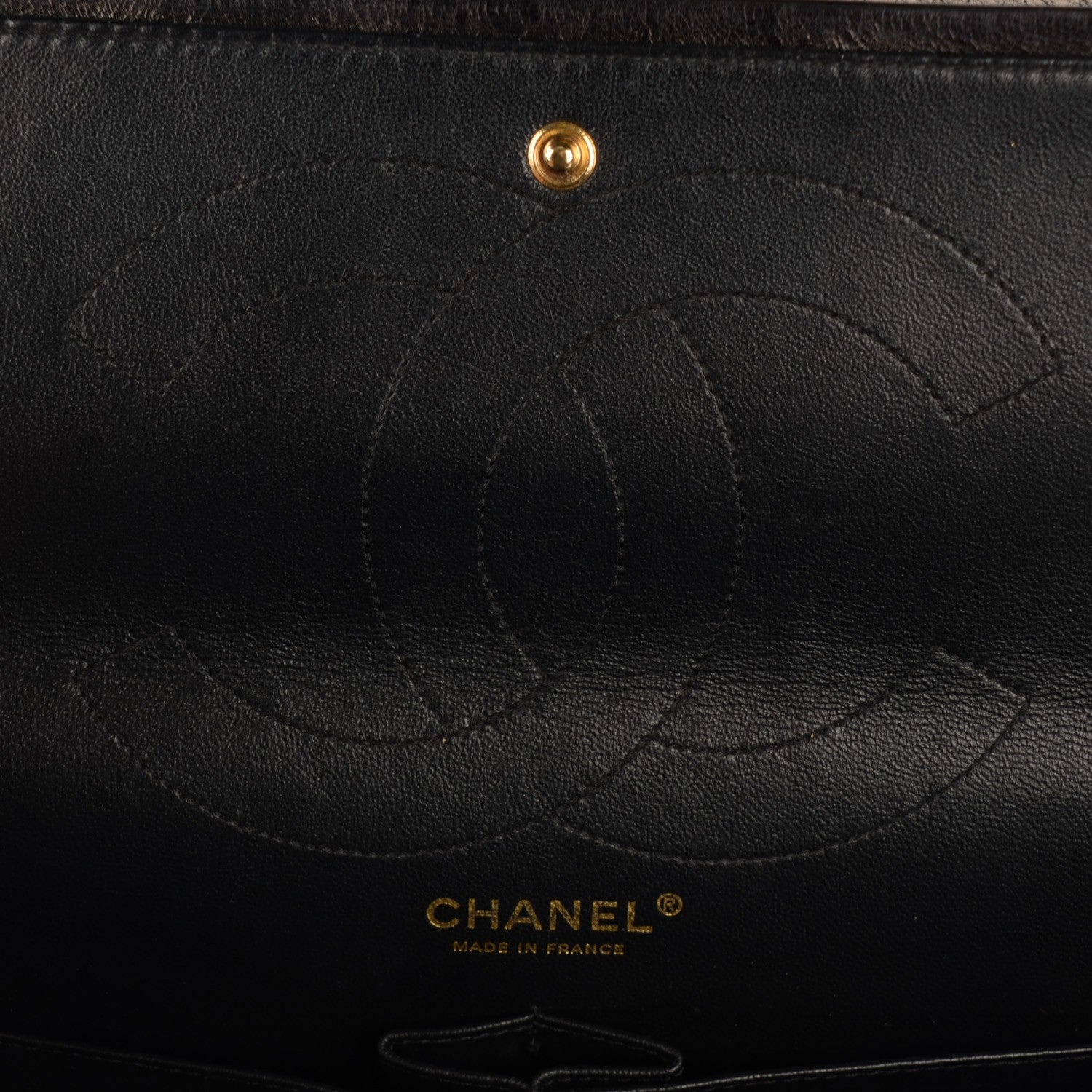 Chanel Glazed Calfskin Quilted 2.55 Reissue 226 Flap Black 7 of 8