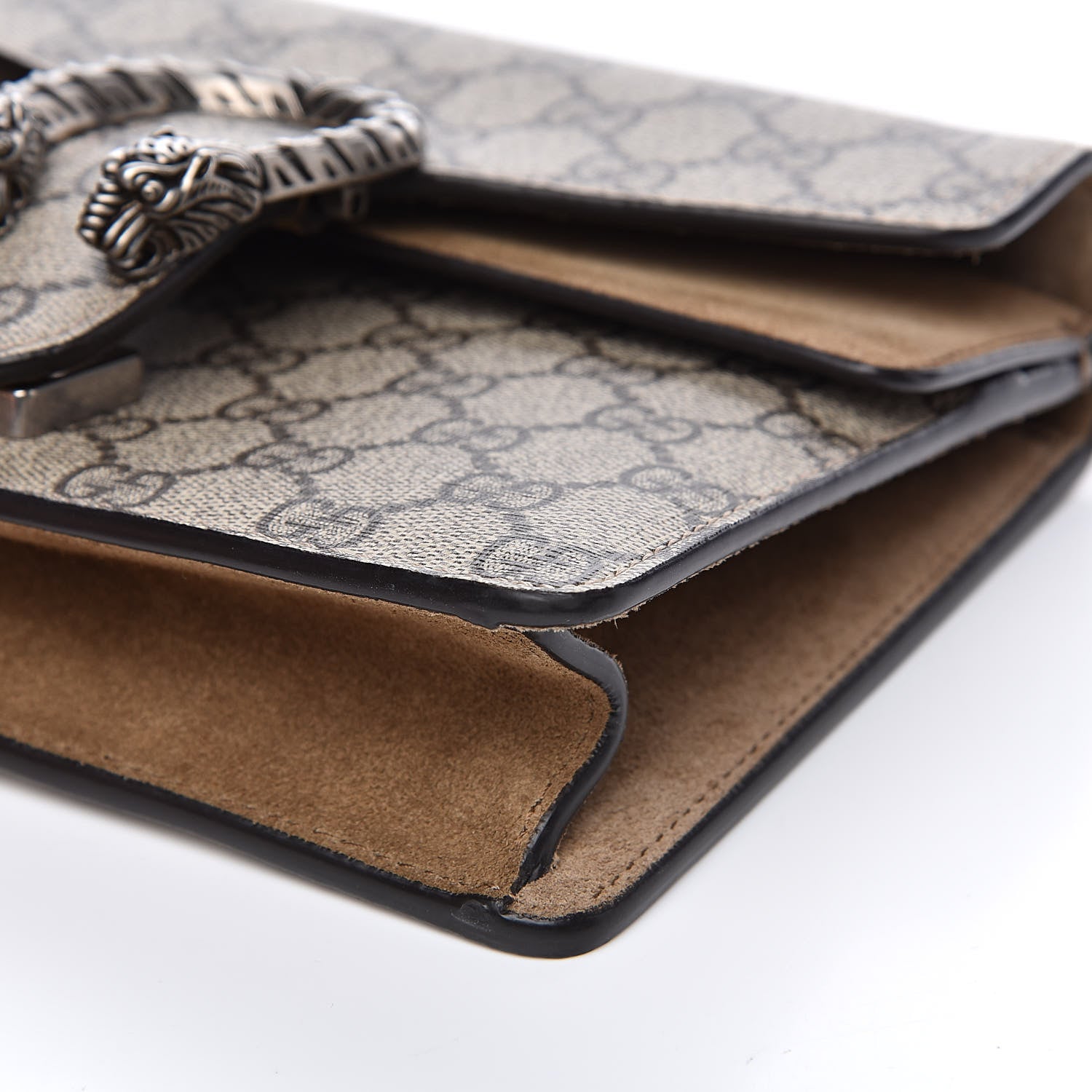 Gucci GG Supreme Monogram Mini Dionysus Shoulder Bag Taupe 9 of 13