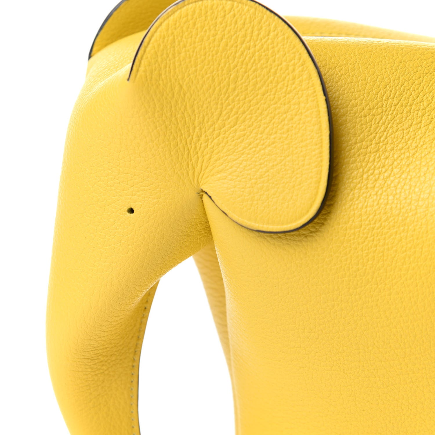 Loewe Calfskin Mini Elephant Crossbody Bag Yellow 6 of 9