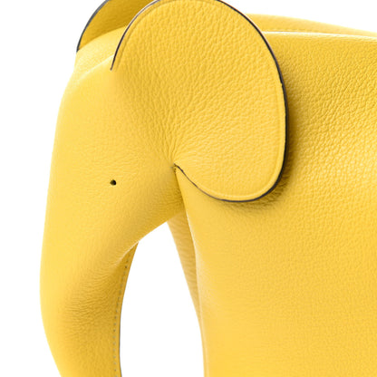 Loewe Calfskin Mini Elephant Crossbody Bag Yellow 6 of 9