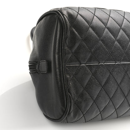 Chanel Caviar Quilted Small Bowler Black 9 of 11