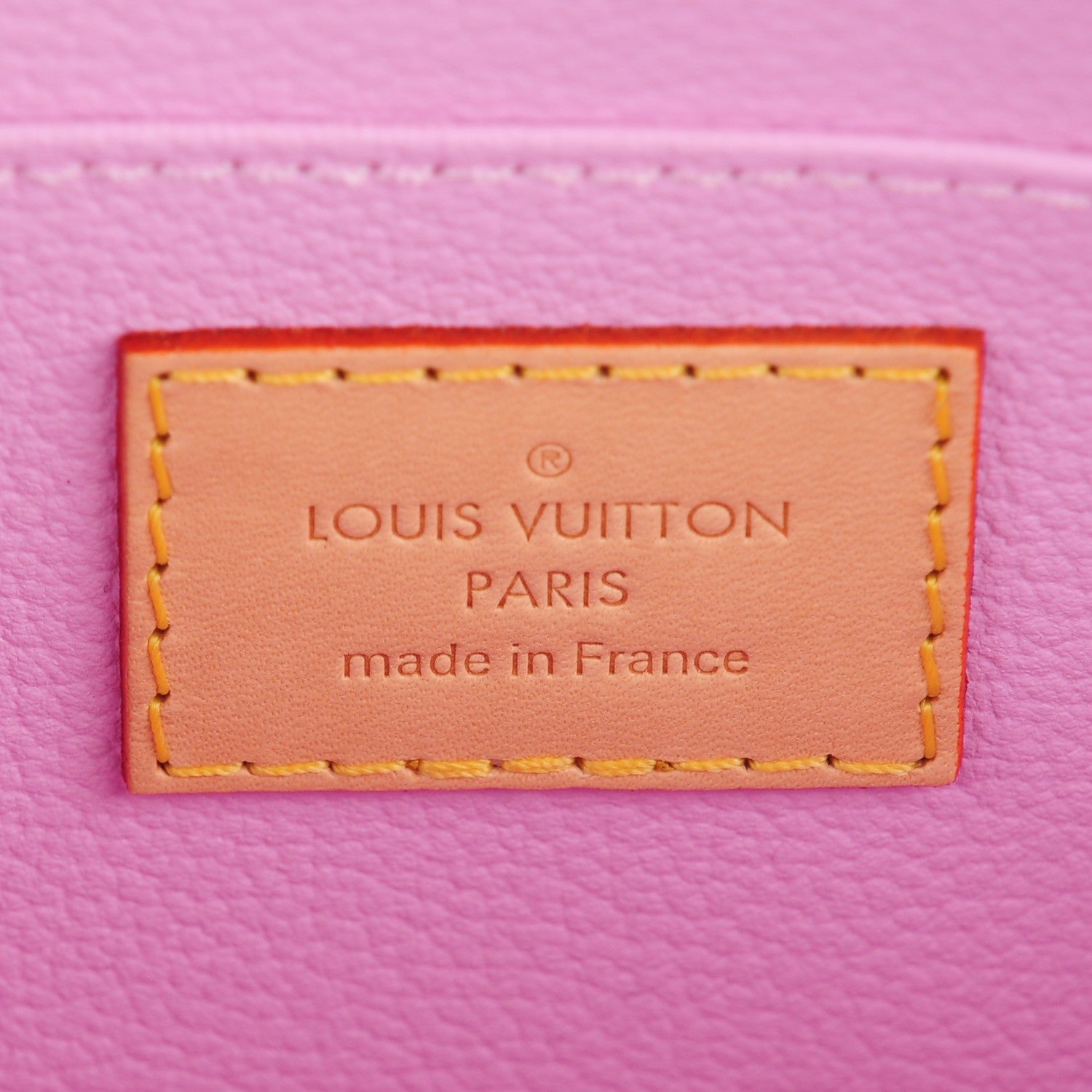 Louis Vuitton Monogram Multicolor Cosmetic Pouch White Litchi 6 of 8