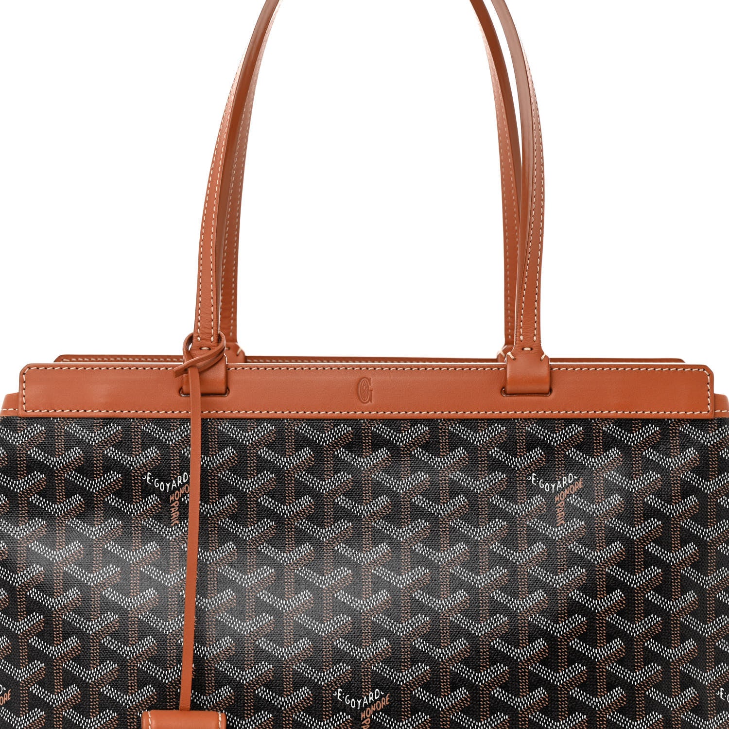Goyard Goyardine Bellechasse PM Black Gold 7 of 9