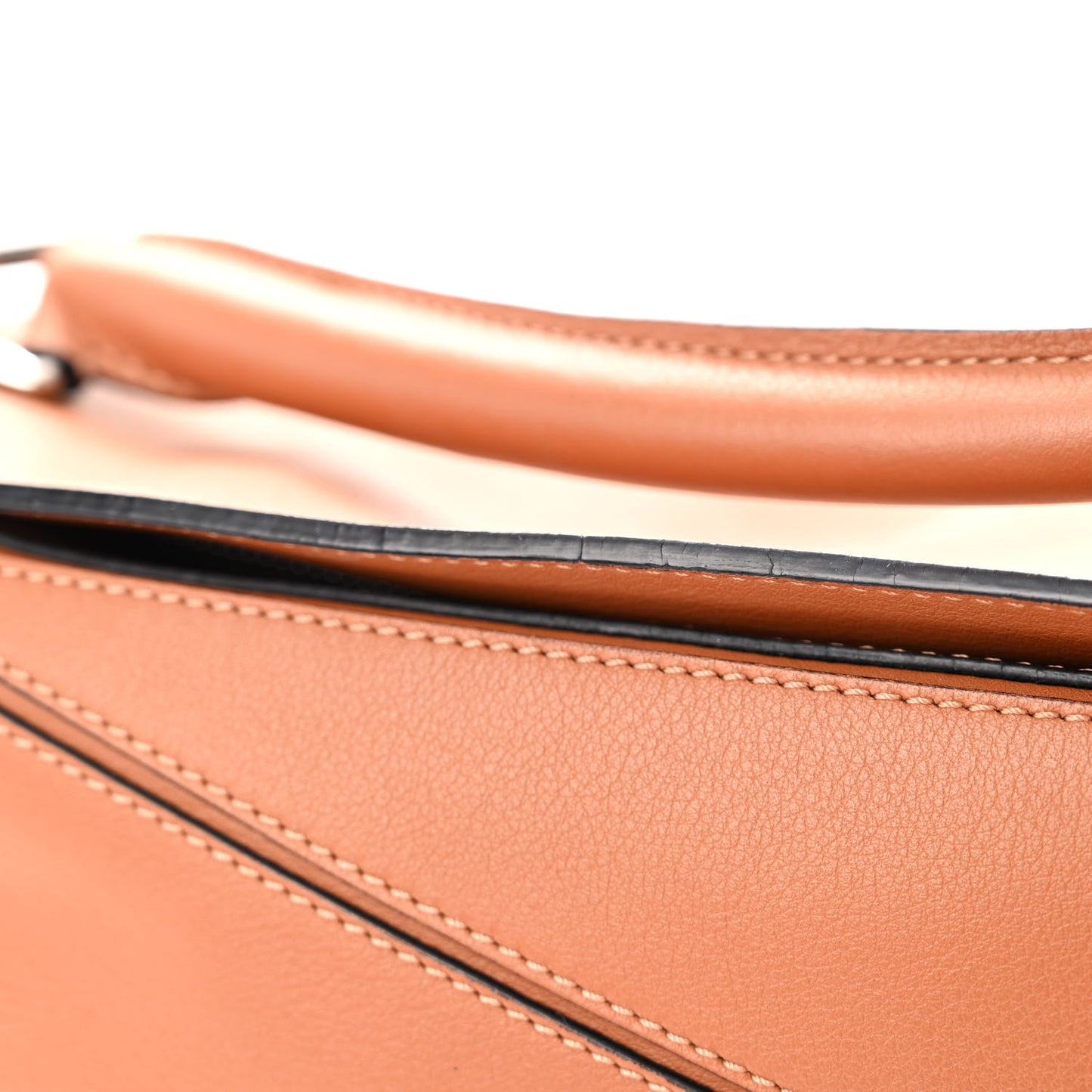 Calfskin Medium Puzzle Bag Tan