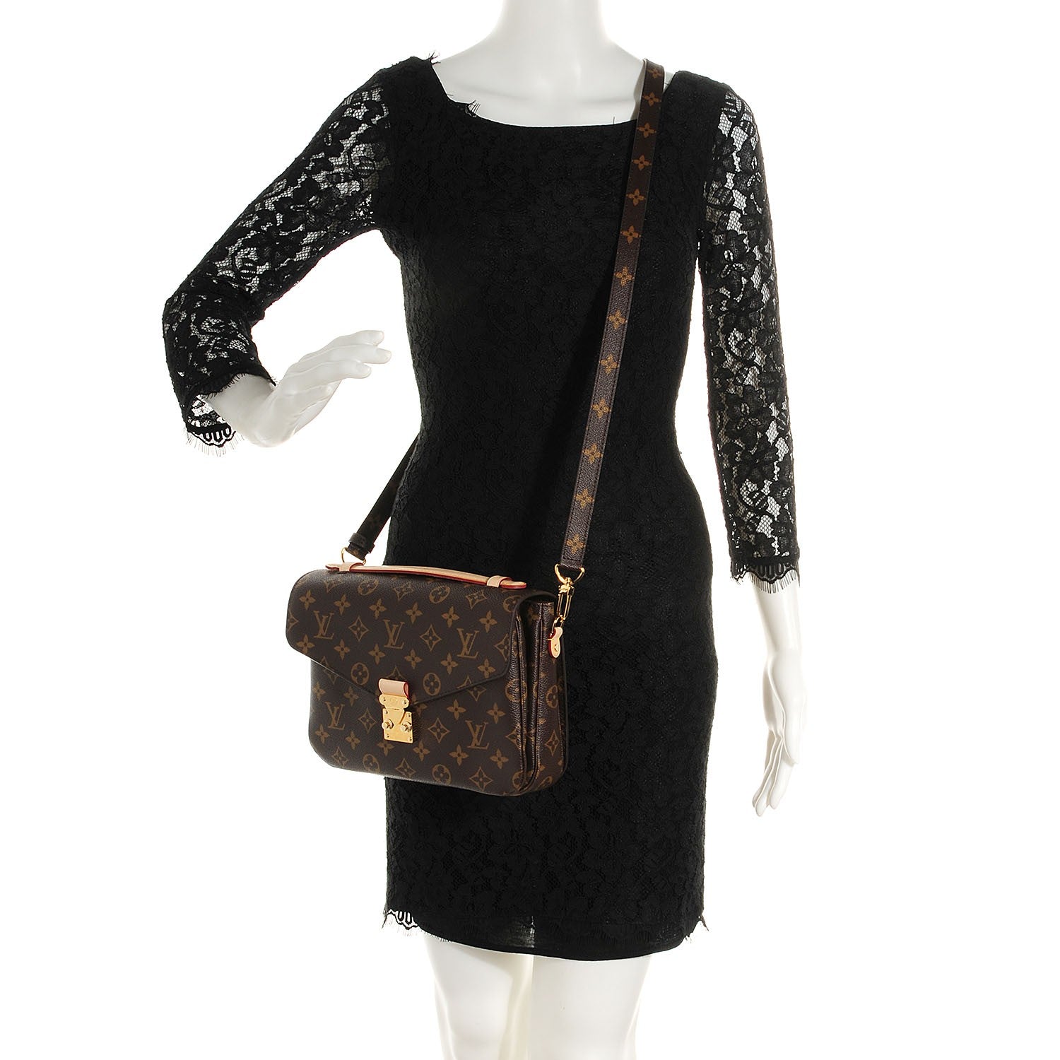 Louis Vuitton Monogram Pochette Metis 2 of 7