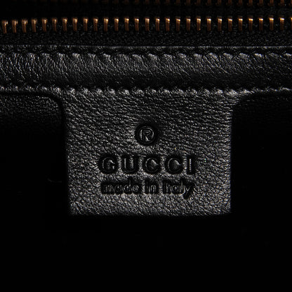 Gucci Metallic Crackled Calfskin 58 Clutch Fawn 6 of 8