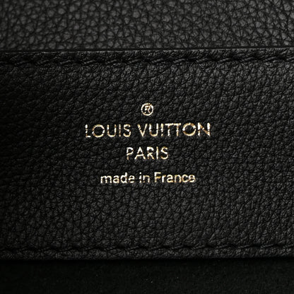 Louis Vuitton Calfskin Lockme Mini Backpack Black 4 of 9