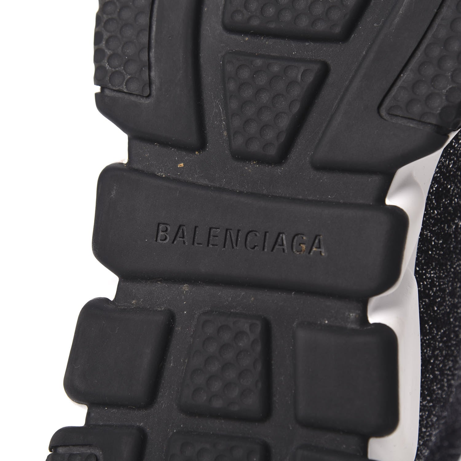 Balenciaga Knit Metal Womens Speed Sneakers 38 Black Gold 7 of 8