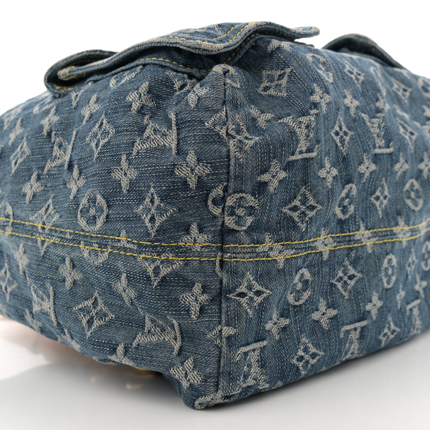 Louis Vuitton Denim Sac a Dos Backpack GM Blue 8 of 14
