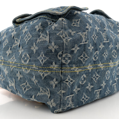 Louis Vuitton Denim Sac a Dos Backpack GM Blue 8 of 14