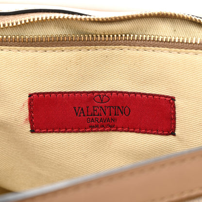 Valentino Garavani Nappa Rockstud Frame Handle Bag Poudre 6 of 12