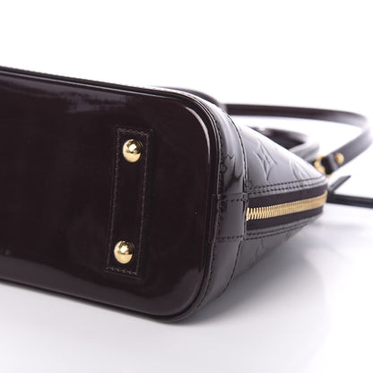 Louis Vuitton Vernis Alma BB Amarante 9 of 9
