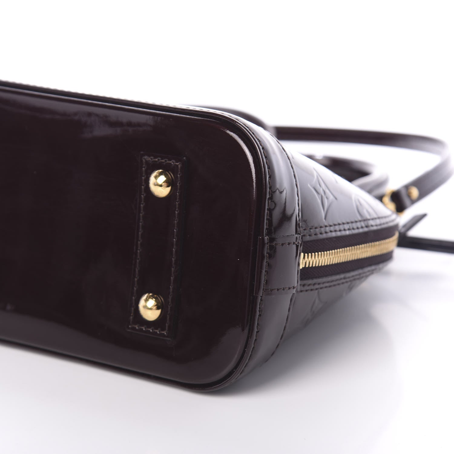 Louis Vuitton Vernis Alma BB Amarante 9 of 9