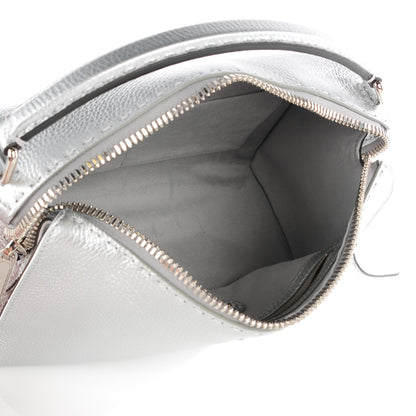 Fendi Cuoio Romano Lux Selleria Lei Boston Tote Argento 6 of 9