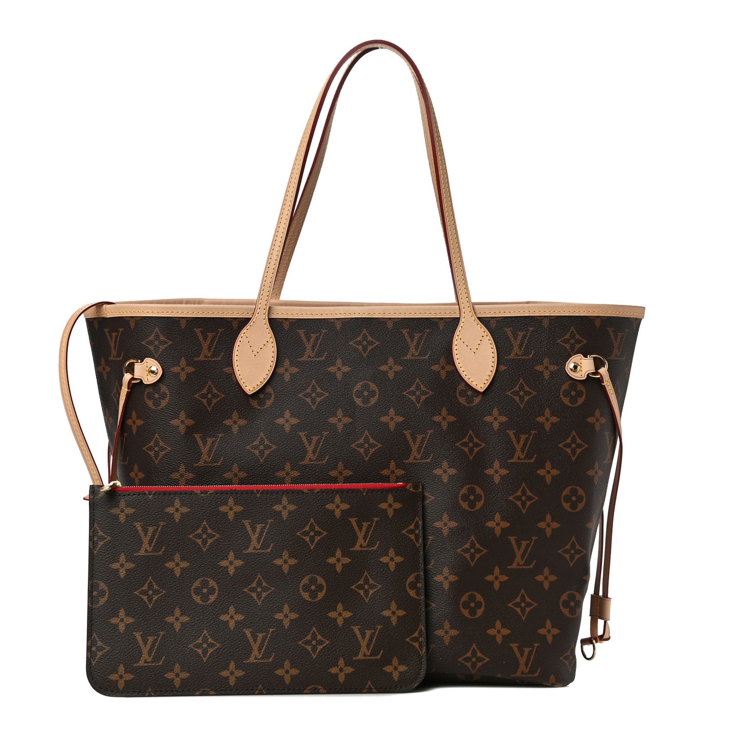 Monogram Neo Neverfull MM Cherry