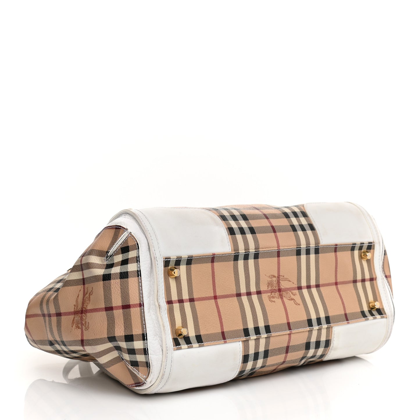 Haymarket Check Small Gladstone White