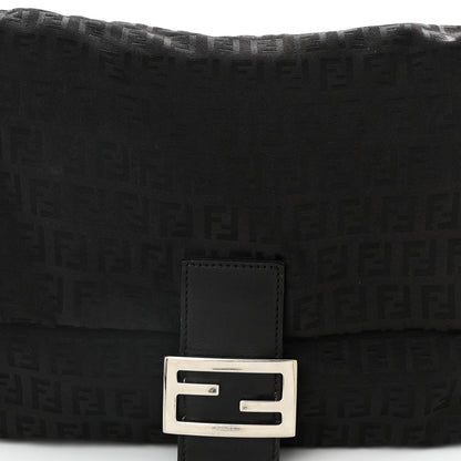 Fendi Zucchino Mama Baguette Black 8 of 10