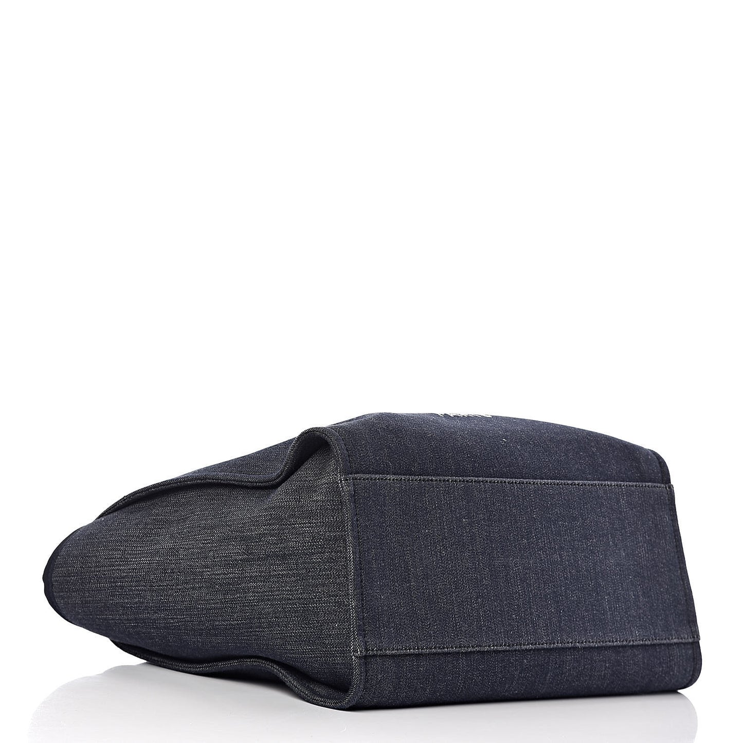 Denim Large Deauville Tote Dark Blue