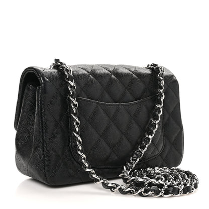 Chanel Caviar Quilted Mini Rectangular Flap Black 3 of 11