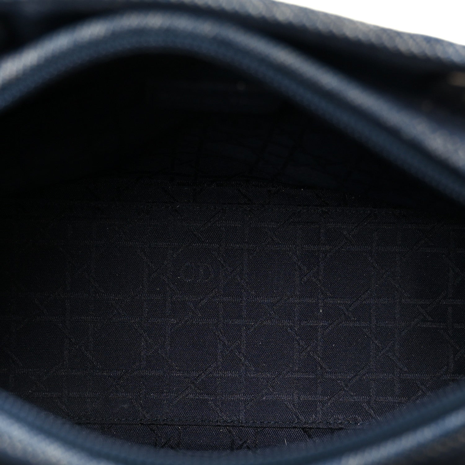 Christian Dior Denim Cannage Medium Lady Dior Blue Black 5 of 10