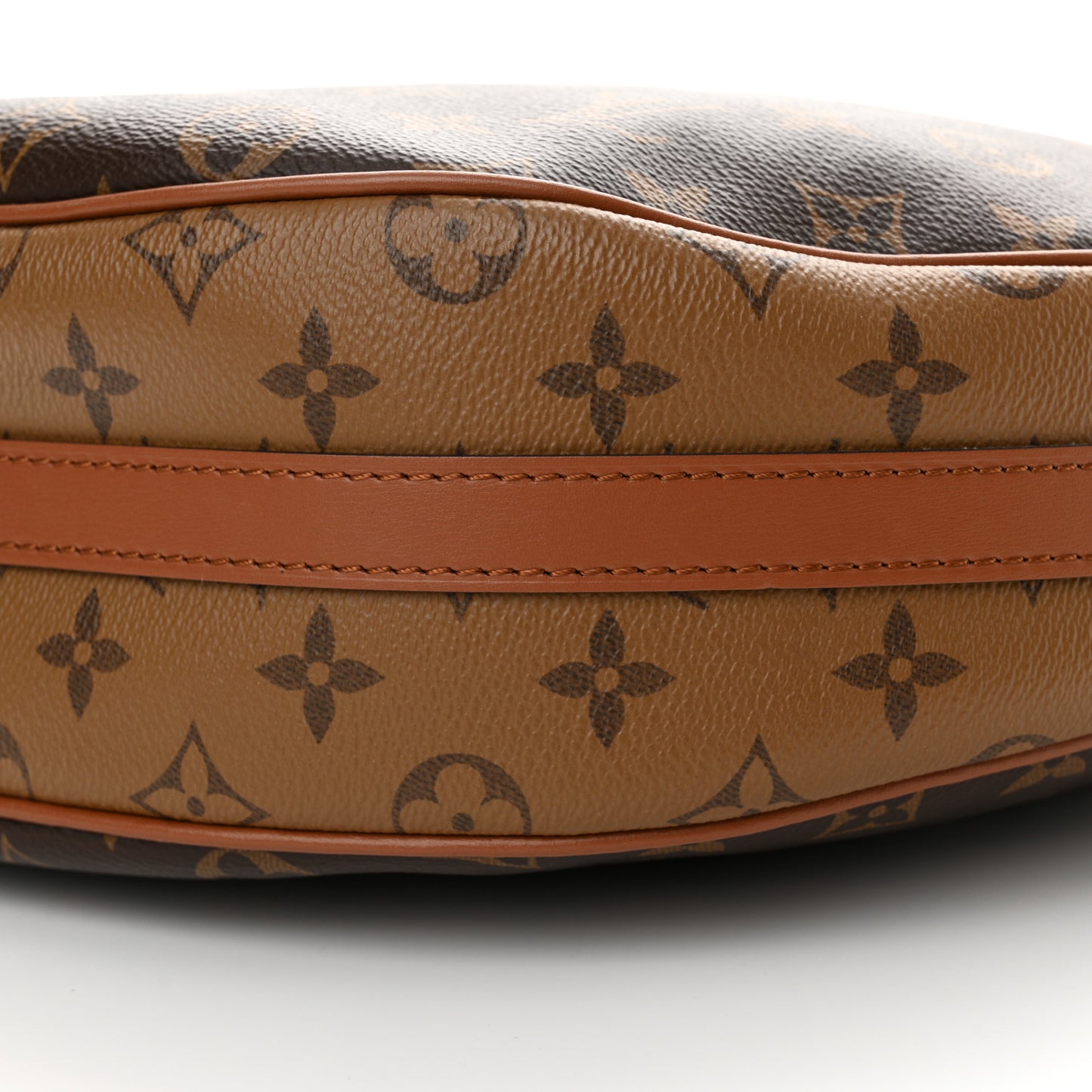 Reverse Monogram Loop Hobo