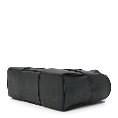 Bottega Veneta Grained Calfskin Maxi Intrecciato Mini Arco Tote Black 8 of 10