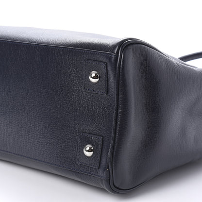 Mulberry Shiny Goatskin Bayswater Tote Midnight 7 of 11