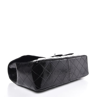 Chanel Patent Goatskin Quilted Jumbo Single Flap Black 6 of 9