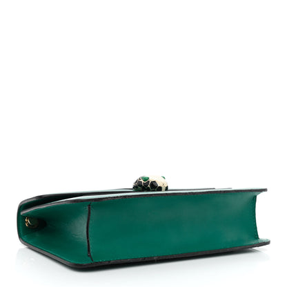 Bulgari Calfskin Serpenti Forever Crossbody Bag Emerald Green 4 of 11