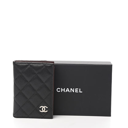 Chanel Caviar Quilted Card Holder Wallet Black 7 of 7