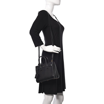 Saint Laurent Calfskin Nano Sac de Jour Black 2 of 13